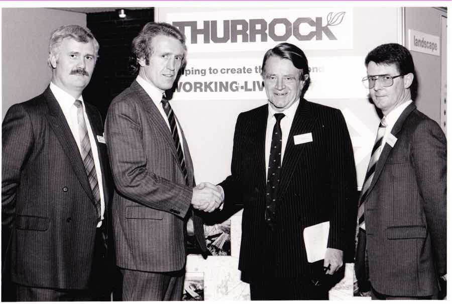 Chafford Hundred Engineer Will Witt And Government Minister Chris Chataway